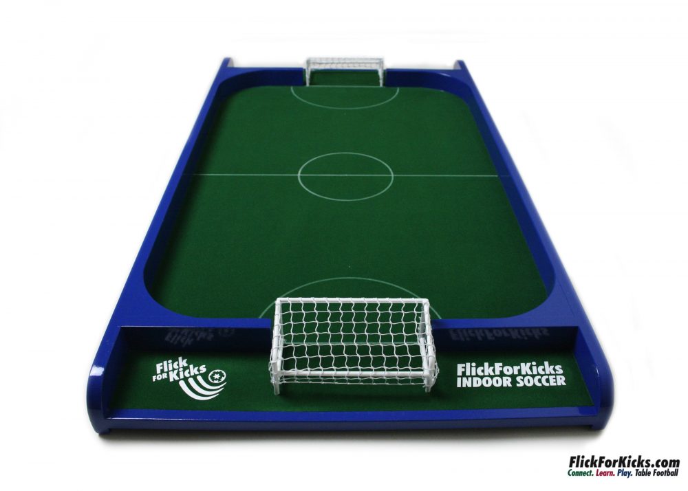 5-a-side Indoor Stadium - Blue with Green Astroturf