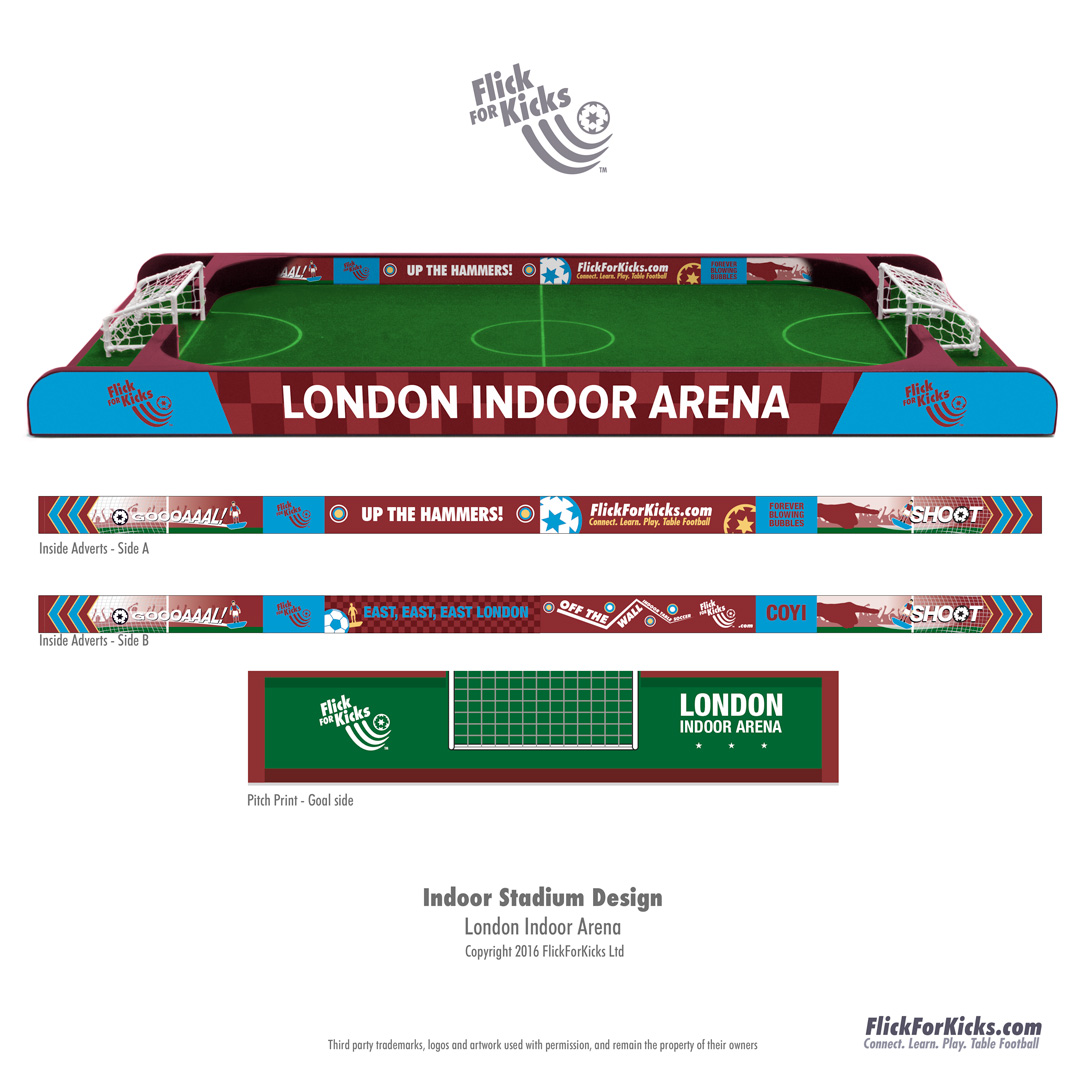 London Indoor Arena - Design Mockup